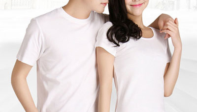 訂做白色全棉T恤廣告衫/文化衫容易發黃處理方法