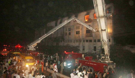 巴基斯坦卡拉奇服裝廠特大火災